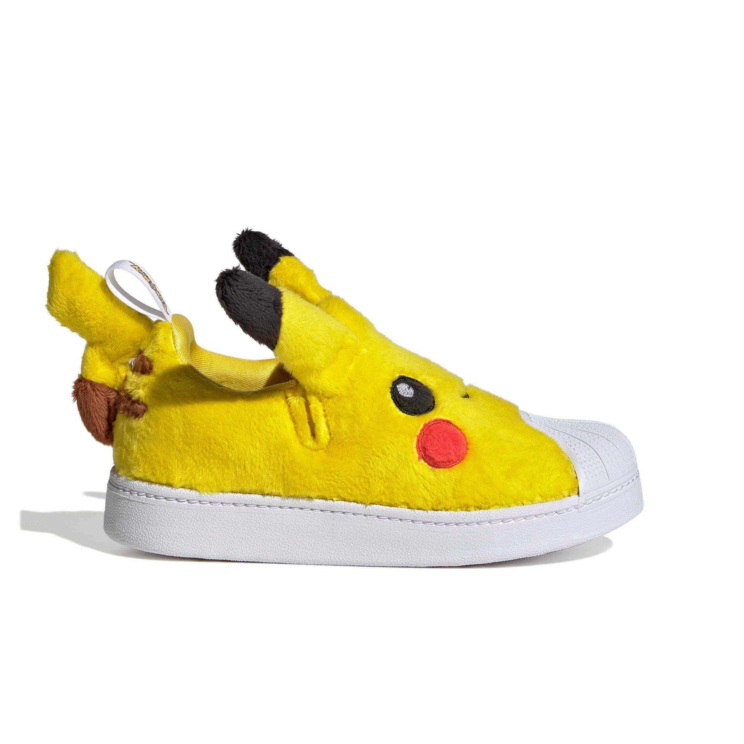 adidas Originals Pok&eacute;mon Superstar Quickon "Pikachu" Preschool Kids' Shoe - YELLOW/BLACK/WHITE